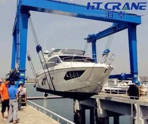 200t 400t Travel Lift Boat Handling Crane