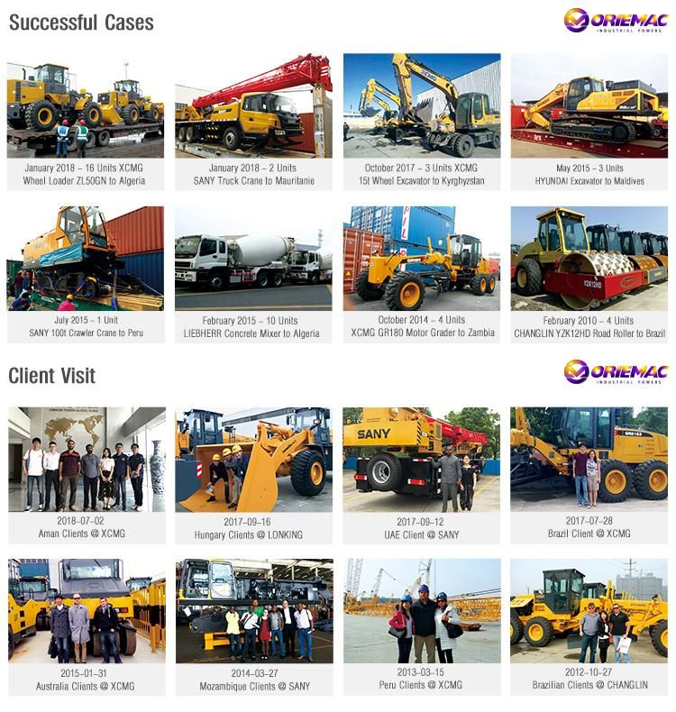 Oriemac Lifting Construction Equipment 25 Ton Mobile Crane Telescopic Boom Truck Crane Qy25K5d