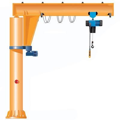 5t Floor Mounted Jib Cranes Electric Lifting Equipment