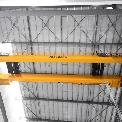 Europe Stype Lh Model Double Girder Bridge with Electric Hoist 10ton Overhead Crane