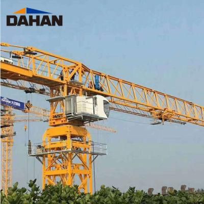 Qtz250 (7025) 12t Tower Crane Flat Top Type Construction Crane