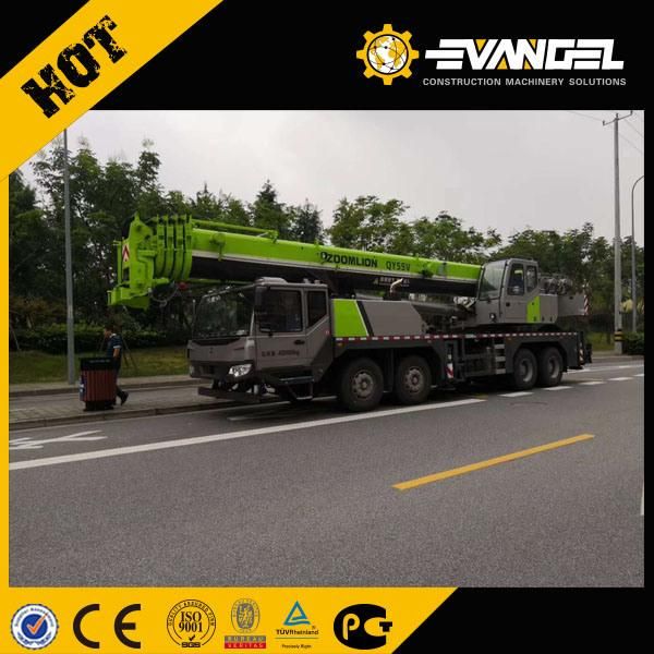 55 Ton Mobile Crane Qy55V Truck Crane Zoomlion Telescopic Boom Crane