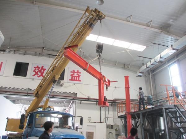 360 Degree Fixed Column Type Cantilever Jib Crane