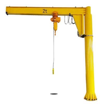 Pillar Jib Crane Electric Rotated Lifting Equipment 0.25t with Best Price