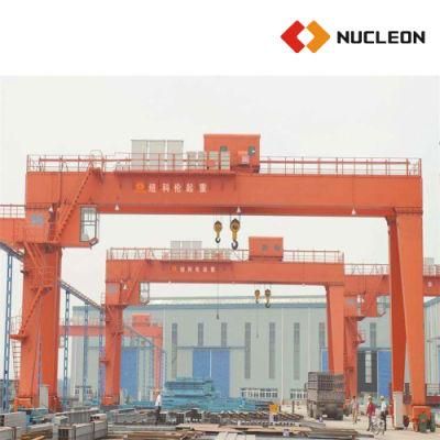 Shipyard 30 Ton 50 Ton Rail Mounted a Frame Double Girder Gantry Crane with Economical Price