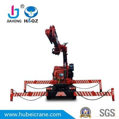 Factory Price HBQZ 25 Tons Truck Crane with 6 Sections Knuckle crane and 25 Tons Lifting Capacity
