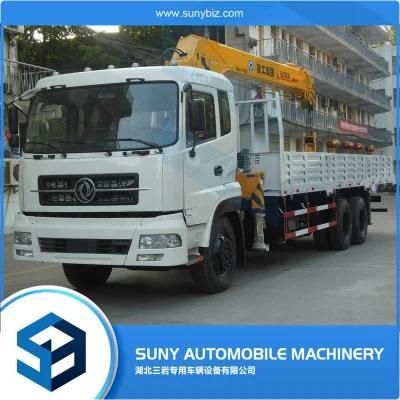 Dongfeng 6X4 12t Lorry-Mounted Crane Mounted Truck Crane