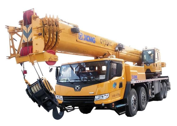 XCMG Official 55 Ton Hydraulic Mobile Truck Crane Qy55kc