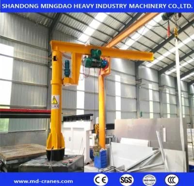 Mingdao Crane Model Electric Hoist Jib Crane for Marble Yeard Using