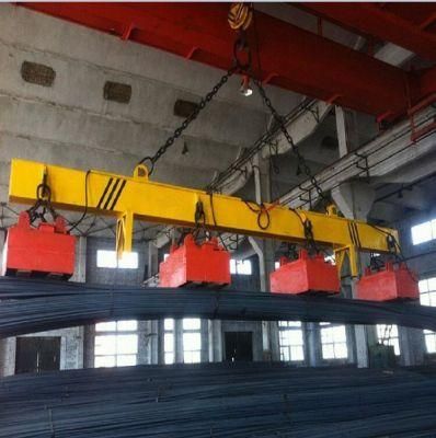 Steel Mill Factory Using Heavy Duty Electromagnetic Overhead Crane