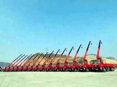 High Quality Used Truck Mounted Crane LHD High Quality 8 Ton 12 Ton 14 Ton Straight Boom Crane Truck Knuckle Boom Crane LHD