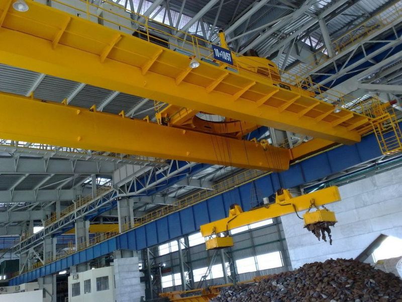 Rotation Type Electromagnetic Overhead Crane for Steel Plant