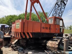 Original Japan 50t Lattice Boom Crane Used Hitachi Kh180 Crawler Crane