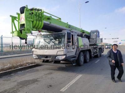 Chinese Zoomlion Hydraulic Truck Crane 50ton Qy55V Sale in Ukraine