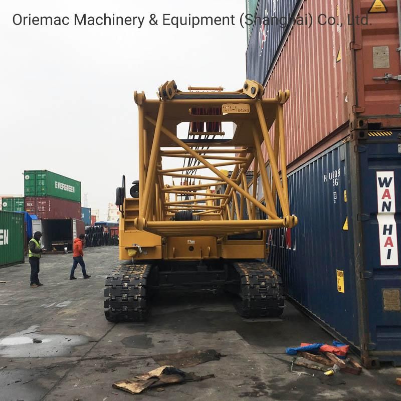 China Top Brand 55t Crawler Xgc55 Fuel Consumption Hydraulic Crawler Cranes