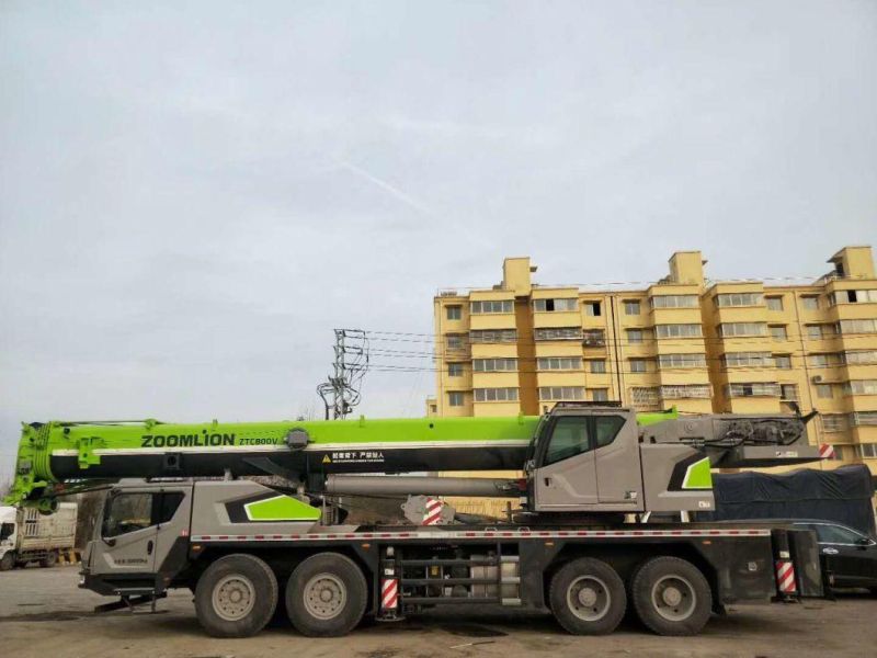 Zoomlion 80 Ton Mobile Crane Ztc800h Truck Crane with Spare Parts for Sale