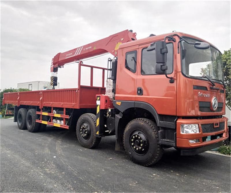 18ton Stiff Boom Crane Telescopic Boom Lorry Mounted Crane Sps45000 Model Promotion From Palfinger Lifting Mobile Truck Crane Factory