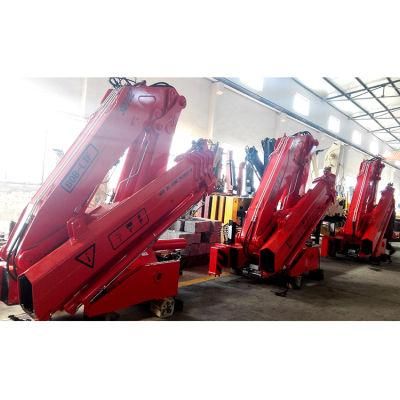 10ton Knuckle Boom Hydraulic Crane Remote Control