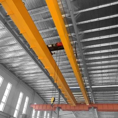 Dy Workshop Lh Hoist Double Beam Overhead Bridge Crane 10 Ton