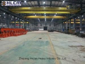 40t/5t-18.5m/6m Double Girder Overhead Bridge Crane