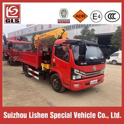 Telescopic Boom Truck Crane 4ton Truck Mounted Crane, 4 Ton Truck with Crane