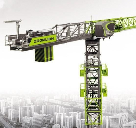 Zoomlion Brand 16 Ton Construction Hoist Luffing-Jib Tower Crane (L250-16)