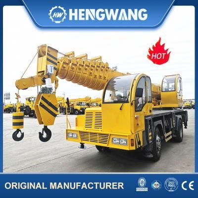 Hengwang Crane Factory Hydraulic Small Mobile Crane Truck