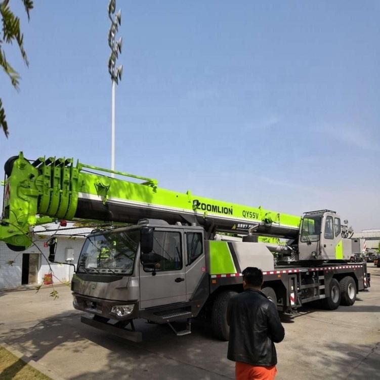 55ton Zoomlion Qy55V532.2 Cheap Mobile Truck Crane