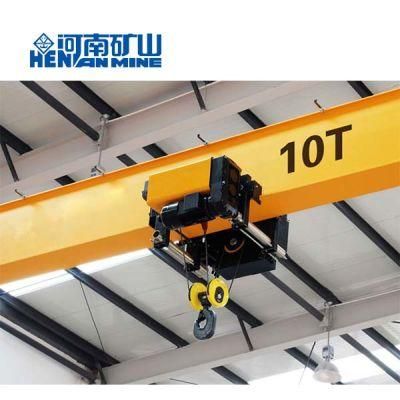 European Style Single Girder Electric Overhead Travelling Overhead Crane