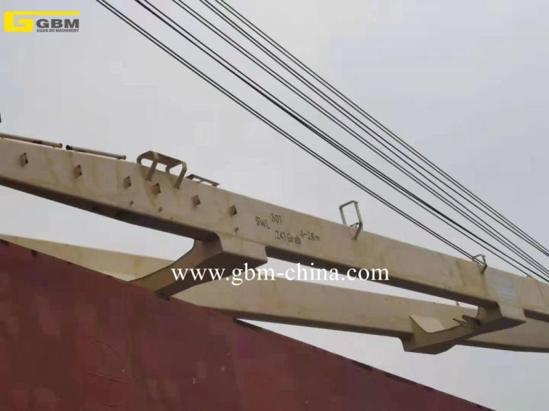 4 Sets of 30t@26m Macgregor Used Deck Crane Secondhand Ship′ S Crane