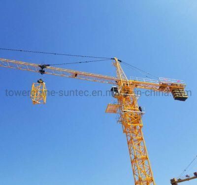 Suntec Good Price 8 Ton Boom 60m Construction Tower Crane Qtz80 Tower Crane