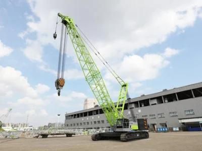 Zoomlion High Working Efficiency Lifiing Machinery 75ton Crawler Crane Zcc750V