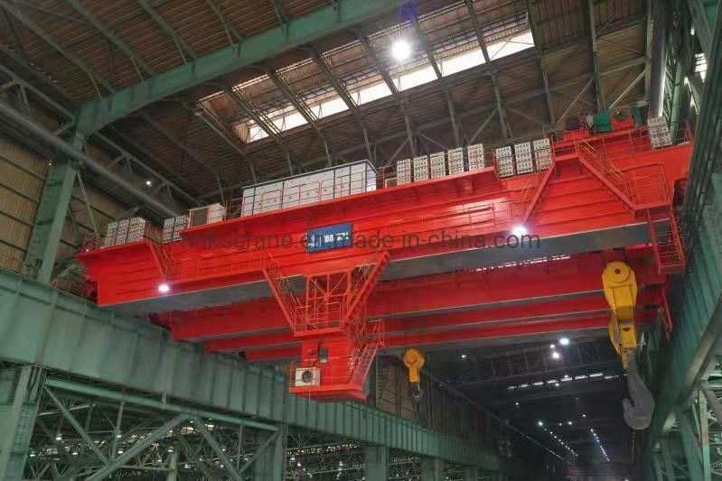 Steel Plant Use Ladle Crane Double Beams Overhead Travelling Crane