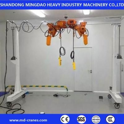 Good Package 6ton Mobile Mini Gantry Crane Price