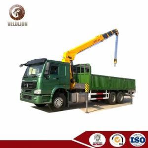 HOWO 10 Ton 12 Ton Truck Mounted Crane Telescopic Boom Lifting Machine Price