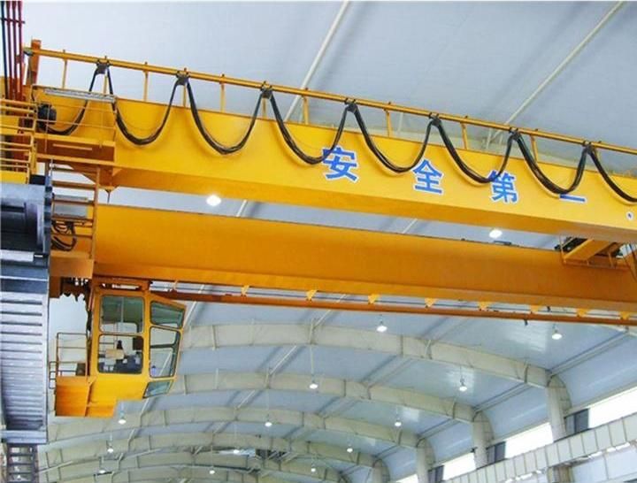 Factory Steel Plant 5t-500t Double Girder Overhead Bridge Crane with Electro Magnet with Low Price