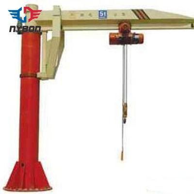 360 Free Rotate Fix Pillar Ground Column Hoist Lifting 10 Ton Jib Crane