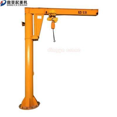 Dy High Quality with Electric Hoist 1ton 3ton 5ton 10ton Rotary Jib Arm Crane