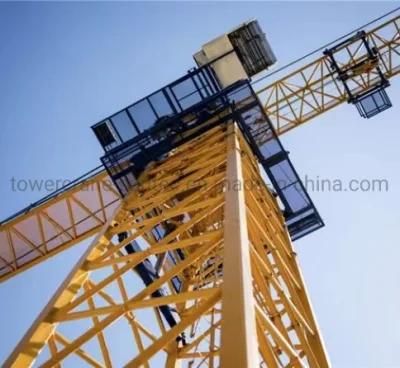 China Manufacturer Construction Tower Crane Qtz Series 6 Ton Hammerhead Tower Crane Qtz5013/Qtz63