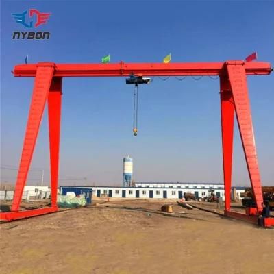 5 Ton 7.5 Ton 10 Ton Single Girder Gantry Crane with Electric Hoist