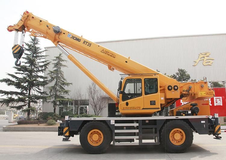 XCMG Official Rt35 mobile Truck Crane 35ton Rough Terrain Crane for Sale