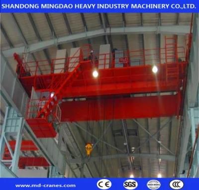 China 20t Grab Bucket Overhead Crane with Professional&Design