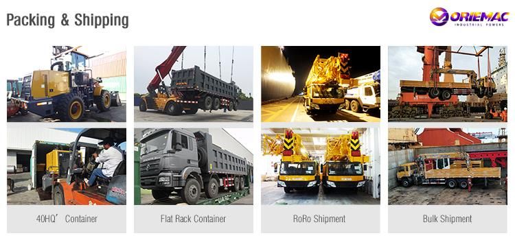 Oriemac Lifting Construction Equipment 25 Ton Mobile Crane Telescopic Boom Truck Crane Qy25K5d