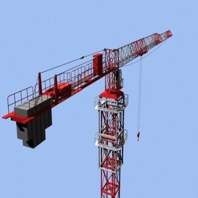 Zoomlion 10 Ton 60 M Mini Hammerhead Tower Crane Tc7013-10 with Imported Engine