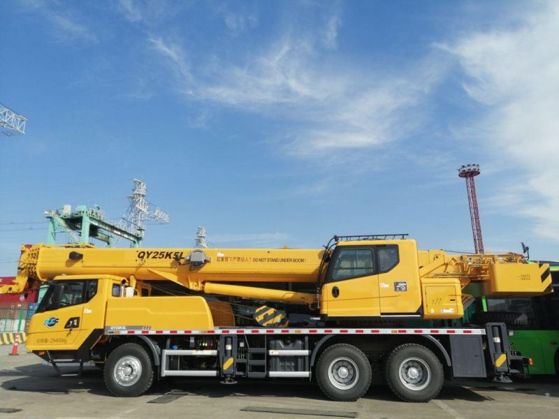 Hot Sale Truck Crane 25ton Mobile Truck Crane Qy25K5l with 5 Section Arm