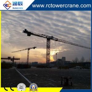 Topless Ce ISO 10t Tower Cranes Widely Used in Construction/Lifting/Tower Bridge/Building/ Station Site