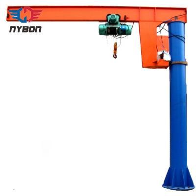 360 Degree Slewing Arm Rotating Jib 10 Ton Hoist Crane