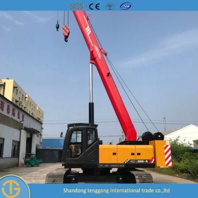 Construction 25ton 30ton 50ton Hydraulic Engine Small Crawler Crane Ycc-250-5 Model