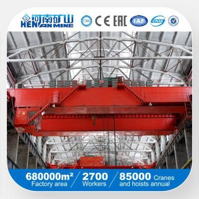 31.5m Span Lifting 10m 10t A5&#160; Double Girder Overhead Crane