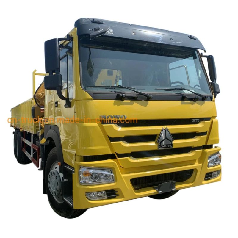 HOWO 6X4 12ton 14ton 16ton 20ton Truck Mounted Knuckle Boom Crane